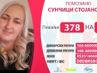 Pomozimo Sunčici slanjem SMS poruke 378 na 3800