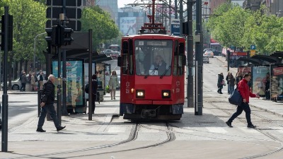 Tramvaj iskliznuo iz šina kod Pravnog fakulteta