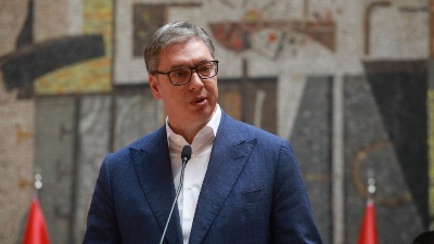 "Trenutno stanje u zemlji izazvano spolja“: Vučić na RTS-u o protestima i nasilju na ulicama
