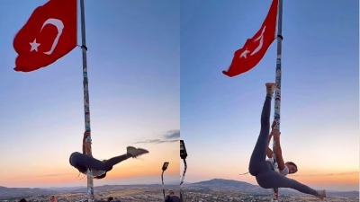 Influenserka iz BiH IZAZOVNO zaplesala oko zastave u Turskoj, preti joj zatvor (VIDEO)