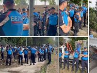 Blok 45 prepun "Belih": Komunalni policajci došli da čuvaju razvodne kutije i nelegalne radove (VIDEO)