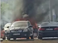 Požar na Novom Beogradu: Dim prekrio blokove (VIDEO)