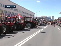 Privedeni paori zbog incidenta na protestu u NS