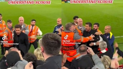 Simone povileneo: Čolo hteo da se bije sa navijačima Liverpula (VIDEO)