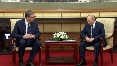 Sastali se Vučić i Putin u Pekingu
