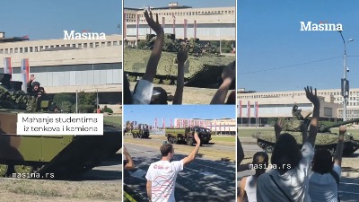 VOJSKA JE NARODNA Zato kazne za VOJNIKE koji su POZDRAVILI studente?