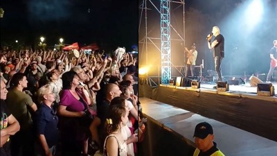 Đorđe David IZVIŽDAN u Kikindi: Uzvikivali mu "pumpaj" i terali ga u Ćacilend, a on održao govor - bolje da je ćutao (VIDEO)