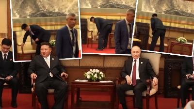 Kimovi ljudi brišu tragove posle sastanka s Putinom (VIDEO)