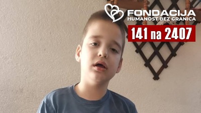 Pomozimo Dejanu slanjem 141 na 2407