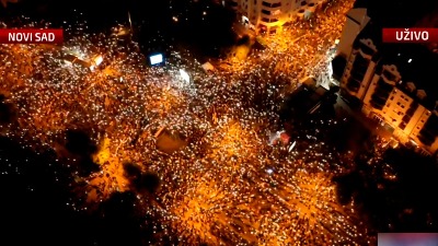 VELIČANSTVENO Evo kako izgleda NS iz vazduha (VIDEO)
