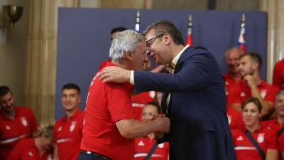 Vučić: Mi Srbi smo mislili da smo najbolji u košarci na svetu, sad vidimo...
