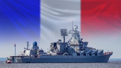 Francuska mornarica upala na ruski tanker