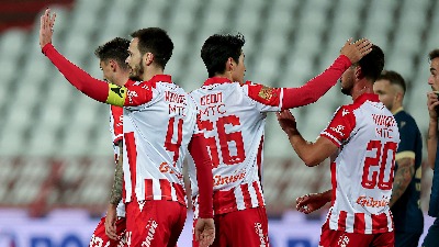 Lakši trening: Zvezda razbila IMT
