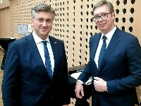 Vučić optužio Hrvatsku da učestvuje u "obojenoj revoluciji" u Srbiji, Plenković odgovorio: "To je smešna teza"