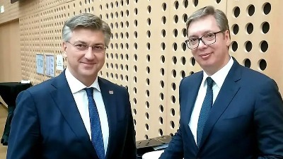 Vučić optužio Hrvatsku da učestvuje u "obojenoj revoluciji" u Srbiji, Plenković odgovorio: "To je smešna teza"