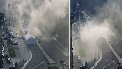 "Baci oružje, lezi dole": Čuli se pucnji, a onda je buknuo požar u Ćacilendu (VIDEO)