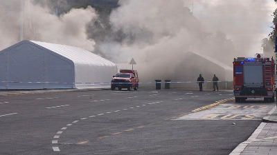 ZLF o požaru ispred Skupštine: SNS odgovoran za atmosferu nasilja