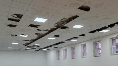 SSP: Urušio se plafon u Domu kulture (FOTO) SSP: Urušio se plafon u Domu kulture (FOTO)