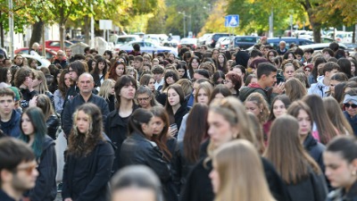 Učenici Filološke gimnazije stupili u jednodnevnu blokadu nastave