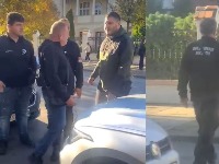 Tenzija u Šapcu: Privatno obezbeđenje htelo da zabrani unos hrane i piće studentima, građani ih oterali (VIDEO)