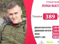 Pomozimo Luki slanjem SMS 389 na 3800