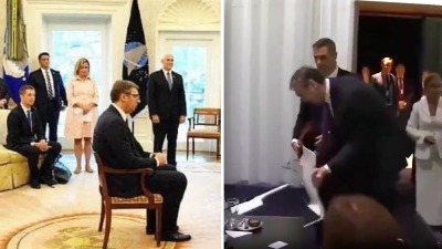 Hoklica bi bila premija: A gde Vučić da sedne? (VIDEO)