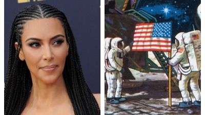 Kim Kardašijan tvrdi da je sletanje na Mesec 1969. bilo LAŽNO: "To se nikada nije dogodilo - zašto se zastava vijori?" (FOTO, VIDEO)  Kim Kardašijan tvrdi da je sletanje na Mesec 1969. bilo LAŽNO: "To se nikada nije dogodilo - zašto se zastava vijori?" (FOTO, VIDEO)