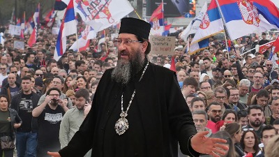 Sprema se progon mitropolita žičkog Justina SMENA ZBOG PODRŠKE STUDENTIMA 