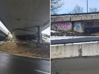 Velike pukotine na nadvožnjaku kod Prokopa: "Ne postoji briga o infrastrukturi"