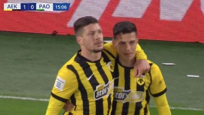 AEK u transu: Jović sa četiri komada ispratio PAO!
