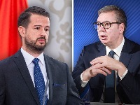 SVAKO JE TAMO GDE I PRIPADA Milatović sluša Filharmoniju u Beču, Vučić gostuje na Informeru (FOTO)