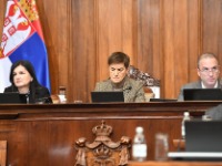 Skupštinska sednica o izmenama izbornih zakona 12. maja
