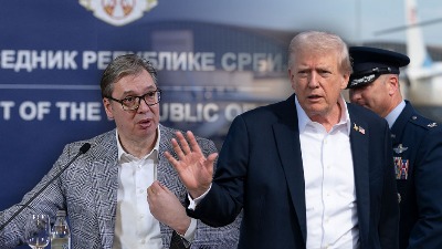 "Tramp PRIZEMLJIO Vučića": Nemački list o položaju predsednika