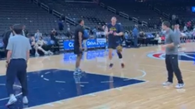 Ovome se NIKO nije nadao: Nikola Jokić PONOVO na terenu posle povrede! (VIDEO)