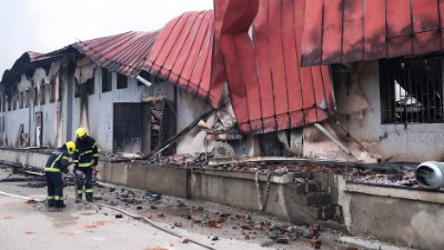 Lokalizovan požar u Novom Pazaru