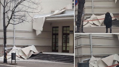 OTKRIVAMO Ovo je dovelo do urušavanja fasade zgrade Gimnazije! (FOTO)