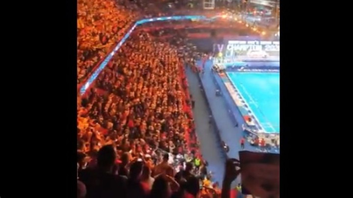 Čulo se "pumpaj" u Areni: Da li zbog toga na finalu nije bilo državnog vrha? (VIDEO)