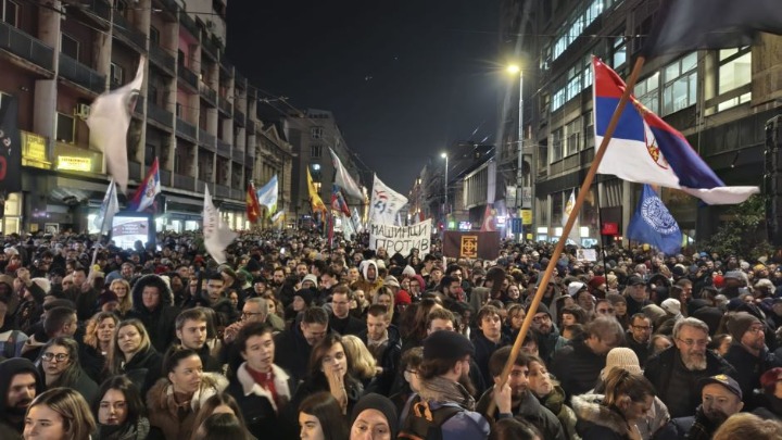 Veličanstveni prizori sa današnjeg studentskog skupa (FOTO, VIDEO)