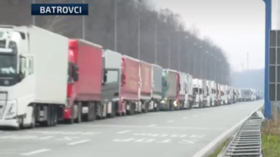 Blokirani granični prelazi i na ULAZU i na IZLAZU iz zemlje