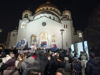 Iz Hrama Svetog Save objasnili zašto su vrata bila zatvorena za studente