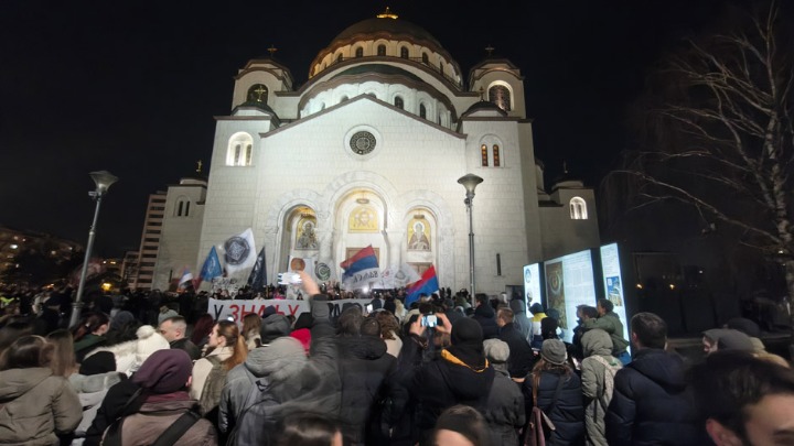 Iz Hrama Svetog Save objasnili zašto su vrata bila zatvorena za studente