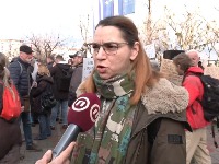 Profesorka Kleut na protestu: I godinu dana kasnije - građani traže državu zasnovanu na pravu