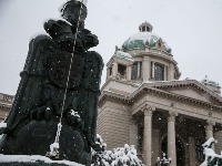 Ispred Skupštine Srbije NIKLA nova "ogradica" (FOTO)