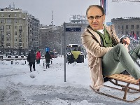 ĐURO MACUT "SANKA" SRBIJU Sneg pada pod kontrolom srpske vlade