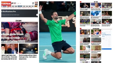 Novak se bori za 25. grend slem titulu - za Informer kao da se finale Australijan opena NE IGRA (FOTO)