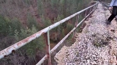 Visi ograda vijadukta na pruzi Beograd - Bar! (VIDEO)