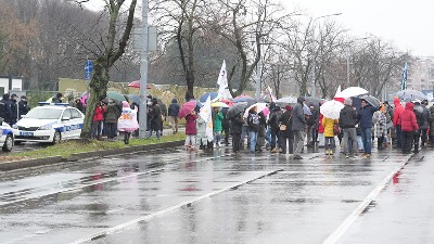 Protest protiv akvarijuma - građani ruše ograde (FOTO)