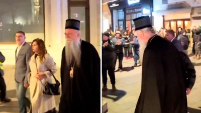 Novosadski studenti se izvinili mitropolitu Joanikiju zbog događaja na protestu