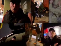 Jezivo nasilje u NS: Devojku oborili i udarili glavom o zid (VIDEO)