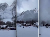 JEZIV snimak iz Italije: Lavina progutala skijalište (VIDEO)
